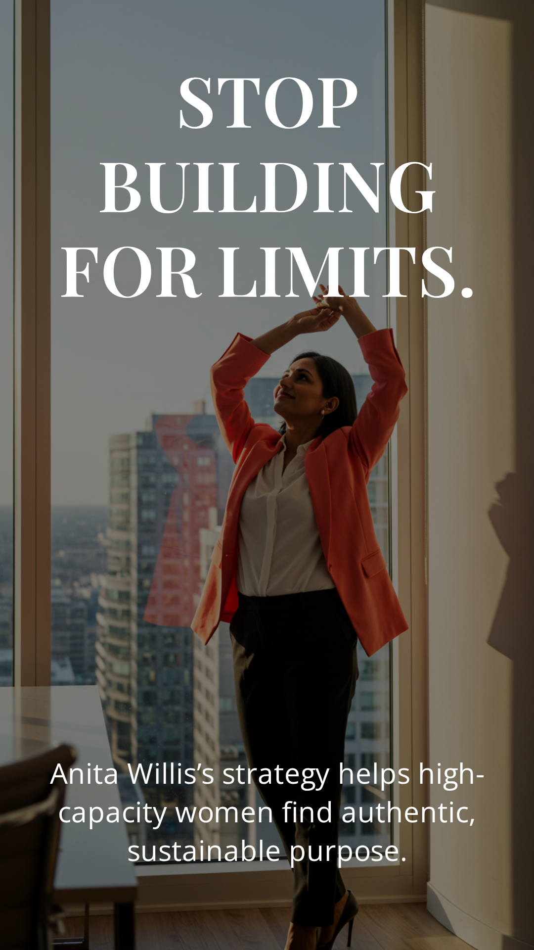 Stop Building For Limits — Anita Willis